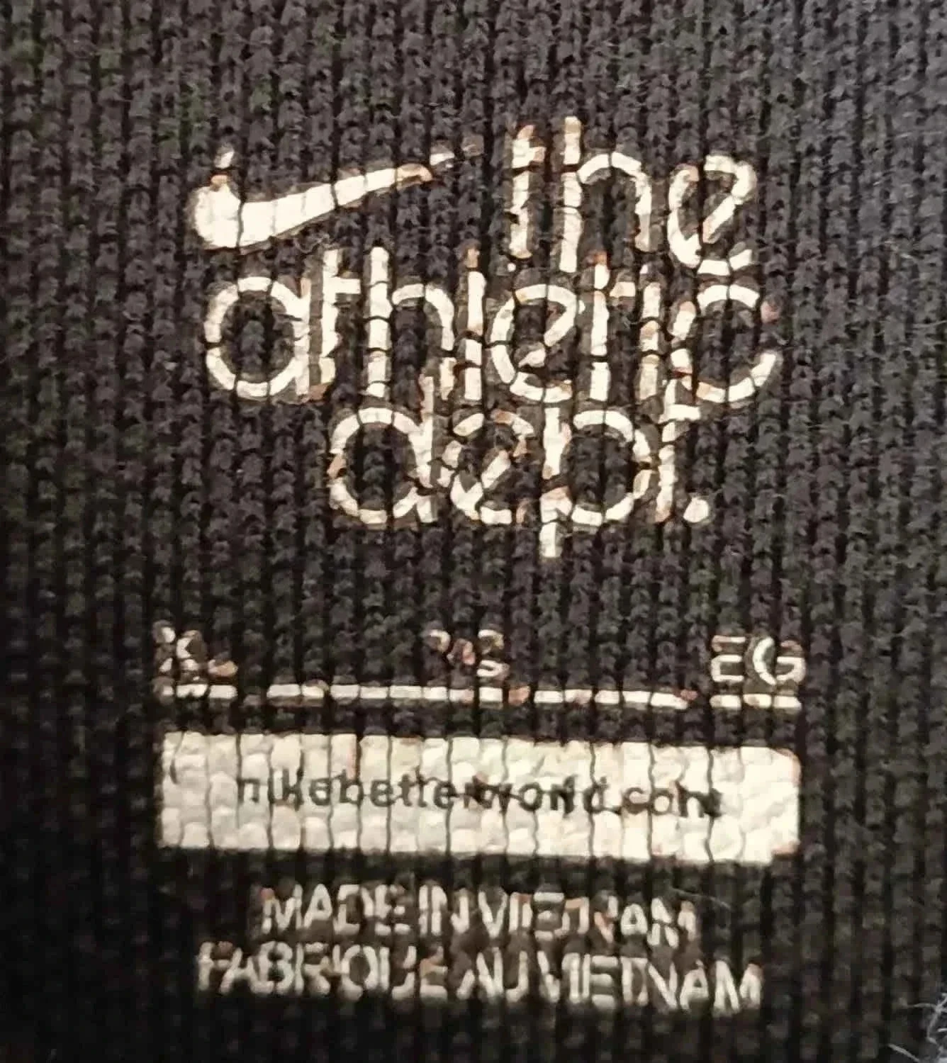Black Nike XL embroidered white logo polo – photo 8